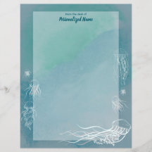 Kwallen Jive ongevoerde papieren vellen