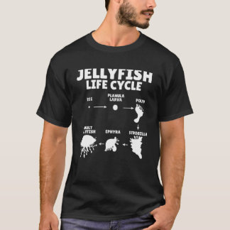 Kwallen Marine Bioloog Ocean Animals Jellyfi T-shirt