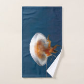 kwallen met Tentacles Animal Underwater Zee Bad Handdoek (Handdoek)