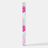 Kwallen Patroon, Leuke kwal, Zee, Jouw naam iPhone Hoesje (Rechterkant)