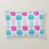 kwallen Patroon, schelvis, Zeeen Accent Kussen (Voorkant)