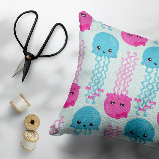 kwallen Patroon, schelvis, Zeeen Accent Kussen