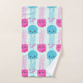 kwallen Patroon, schelvis, Zeeen Bad Handdoek (Handdoek)