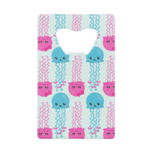 kwallen Patroon, schelvis, Zeeen Kredietkaart Flessenopener