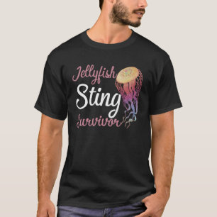 Kwallen steken overlevende t-shirt