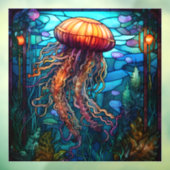 Kwallen venster Cling Raamsticker (Vel 3)