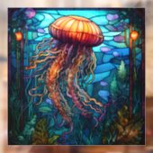 Kwallen venster Cling Raamsticker (Vel 2)