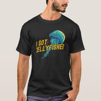 kwallen zwemmen Ik heb kwellyfish Sting Cute Lo T-shirt