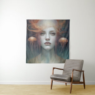 Kwalvrouw Fantasie Wandkleed
