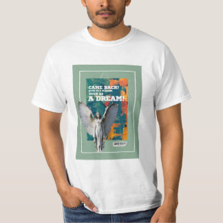 Kwam terug als een schaduw Poëtisch Quote T-shirt