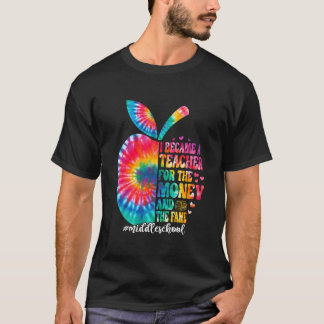 Kwam terug naar het lesgeven op de middelbare scho t-shirt