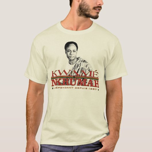 Kwame Nkrumah T-shirt (Voorkant)