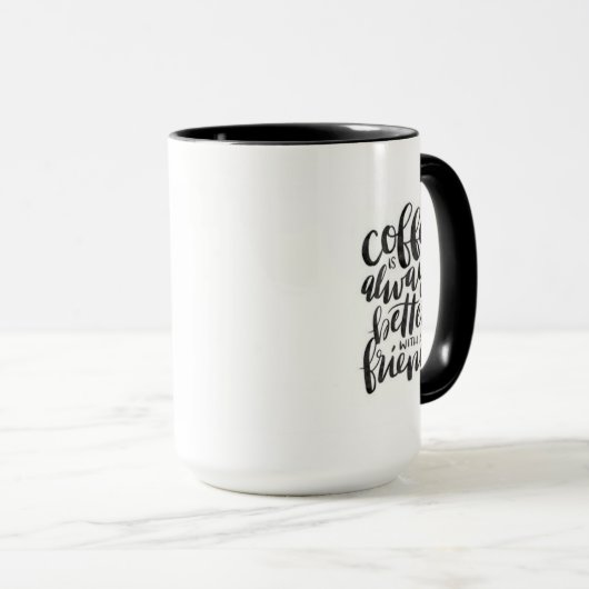 Kwantitatieve koffie-Mok Mok (Voorkant rechts)