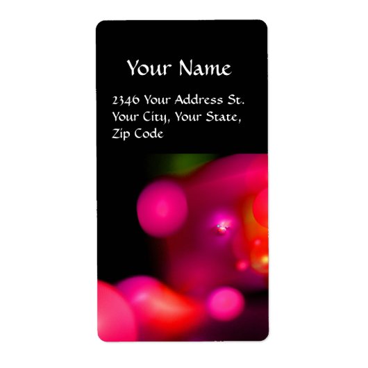 KWANTUM BUBBLES ETIKET (Voorkant)