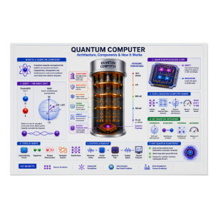 Kwantumcomputer Perfect Poster