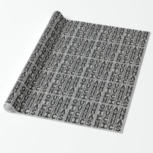 Kwantummechanica, Natuurkundig Concept Cadeaupapier