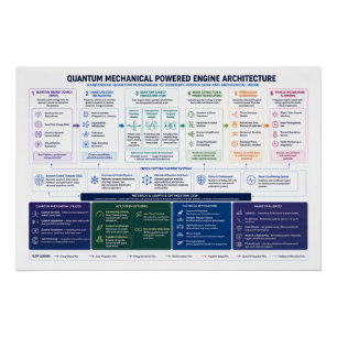 Kwantummechanische motoren perfect poster