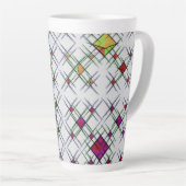 kwantumweefsel latte mok (Rechterhoek)