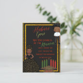 kwanza Holiday Kaart (Staand voorkant)