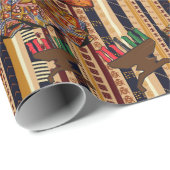 Kwanza , Kente , Gift Wrapping Cadeaupapier (Rol Hoek)