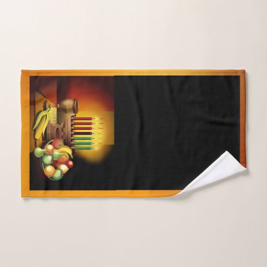 Kwanzaa Bathroom Towel Set Bad Handdoek (Handdoek)