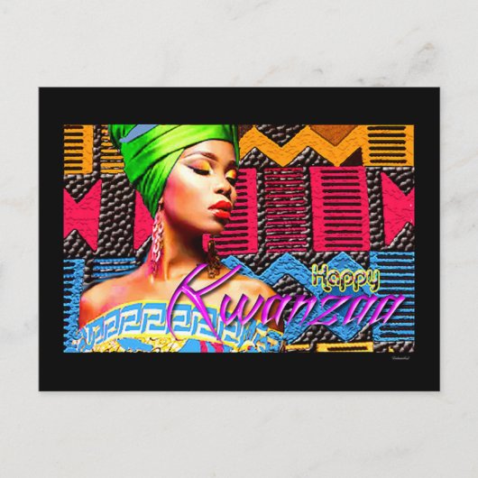 Kwanzaa Briefkaart (Voorkant)