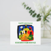 Kwanzaa Briefkaart (Staand voorkant)