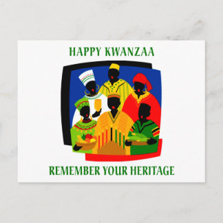 Kwanzaa Briefkaart