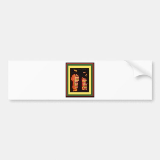 Kwanzaa Bumpersticker (Voorkant)