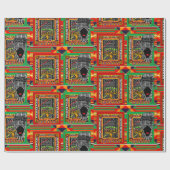 Kwanzaa Cadeaupapier (Vlak)