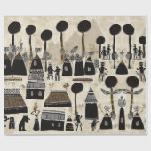 Kwanzaa Cadeaupapier (Vlak)