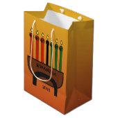 Kwanzaa Candles Medium Cadeauzakje (Voorkant Gekanteld)