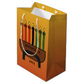 Kwanzaa Candles Medium Cadeauzakje (Achterkant Gekanteld)
