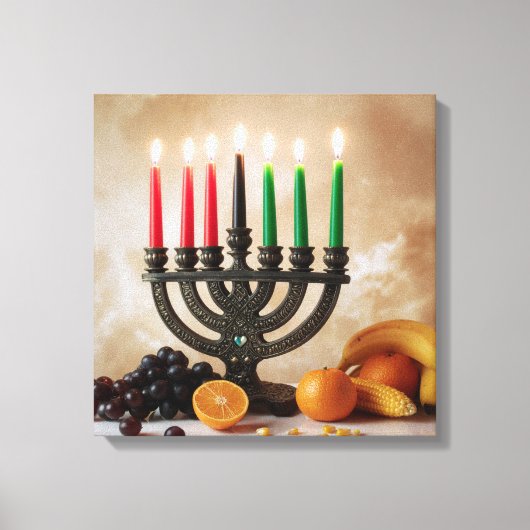 KWANZAA CANVAS AFDRUK (Voorkant)