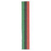 Kwanzaa Colors Lange Tafelloper (Voorkant)