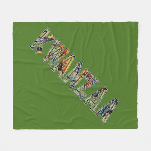 Kwanzaa - Couverture multipolaire (Devant (Horizontal))
