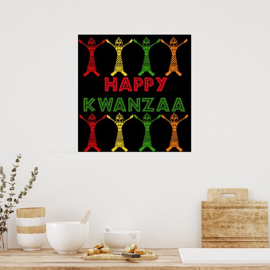 Kwanzaa Dancers Poster (Keuken)