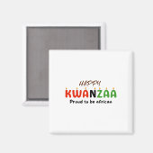 Kwanzaa Day Magneet (Voorkant / Achterkant)