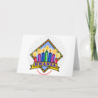 Kwanzaa Feestdagen Kaart