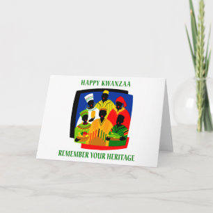 Kwanzaa Feestdagen Kaart