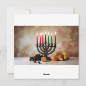 KWANZAA FEESTDAGENKAART (Achterkant)