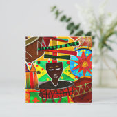 Kwanzaa Feestdagenkaart (Staand voorkant)