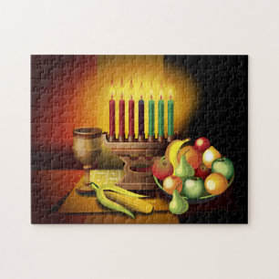 Kwanzaa Foto Puzzle Legpuzzel