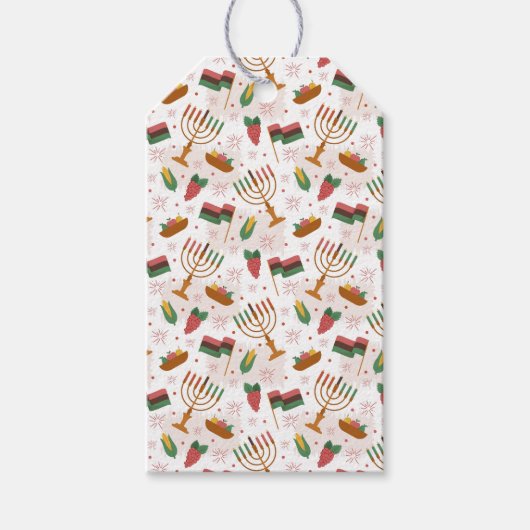 Kwanzaa Gift Labels Cadeaulabel (Voorkant)