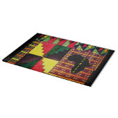 Kwanzaa Glass Cutting Board Snijplank (Hoek)