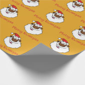 Kwanzaa Greetings uit Afrika Cadeaupapier (Hoek)