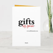 Kwanzaa Greetings uit Afrika Feestdagen Kaart (Achterkant)