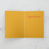 Kwanzaa Greetings uit Afrika Feestdagen Kaart (Binnen)