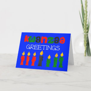 Kwanzaa Groetjes Kaart