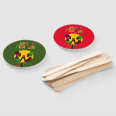 Kwanzaa Hand Fan - Feestgunst Handwaaier (Niet-gemonteerd)